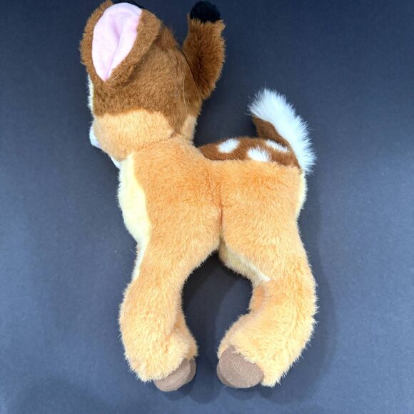Bambi Plush Stuffed Animal The Walt Disney Company Mattel 1992 13" Tall Vintage - Picture 2 of 6